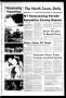 Newspaper: The North Texas Daily (Denton, Tex.), Vol. 59, No. 41, Ed. 1 Tuesday,…