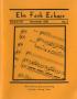 Thumbnail image of item number 1 in: 'Elm Fork Echoes, Volume 16, Number 2, November 1988'.