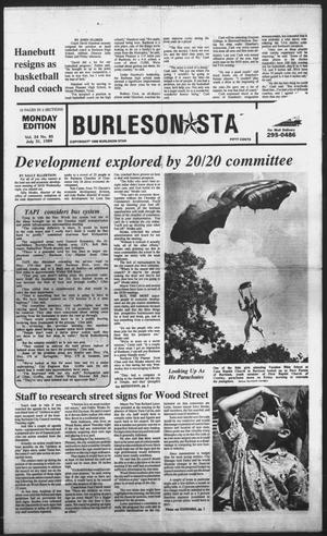 Primary view of object titled 'Burleson Star (Burleson, Tex.), Vol. 24, No. 85, Ed. 1 Monday, July 31, 1989'.
