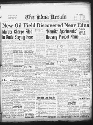 Primary view of object titled 'The Edna Herald (Edna, Tex.), Vol. 46, No. 9, Ed. 1 Thursday, January 31, 1952'.