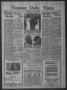 Newspaper: Timpson Daily Times (Timpson, Tex.), Vol. 35, No. 88, Ed. 1 Saturday,…