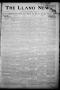 Newspaper: The Llano News. (Llano, Tex.), Vol. 33, No. 35, Ed. 1 Thursday, Febru…