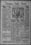 Newspaper: Timpson Daily Times (Timpson, Tex.), Vol. 34, No. 144, Ed. 1 Saturday…