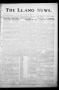 Newspaper: The Llano News. (Llano, Tex.), Vol. 35, No. 11, Ed. 1 Thursday, Septe…