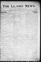 Newspaper: The Llano News. (Llano, Tex.), Vol. 36, No. 34, Ed. 1 Thursday, March…