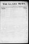 Thumbnail image of item number 1 in: 'The Llano News. (Llano, Tex.), Vol. 35, No. 43, Ed. 1 Thursday, May 8, 1919'.