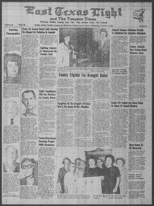 East Texas Light and The Timpson Times (Tenaha, Tex.), Vol. 44, No. 50, Ed. 1 Wednesday, December 3, 1969