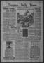 Newspaper: Timpson Daily Times (Timpson, Tex.), Vol. 32, No. 21, Ed. 1 Monday, J…