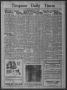 Thumbnail image of item number 1 in: 'Timpson Daily Times (Timpson, Tex.), Vol. 51, No. 74, Ed. 1 Monday, April 13, 1936'.