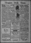 Thumbnail image of item number 1 in: 'Timpson Daily Times (Timpson, Tex.), Vol. 34, No. 38, Ed. 1 Friday, February 22, 1935'.