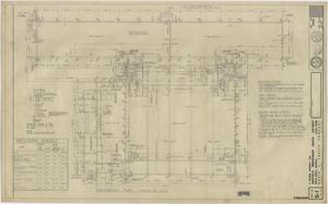 Primary view of object titled 'School Gymnasium Building Iraan, Texas: Foundation Plan'.