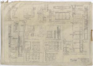Primary view of object titled 'Consolidated Community School Building Monahans, Texas: Miscellaneous Details'.