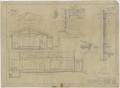 Technical Drawing: High School Building Addition, Haskell, Texas: Sections