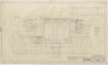 Technical Drawing: Grade School Building, Haskell, Texas: Foundation Plan