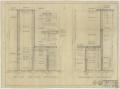 Technical Drawing: Winters School Project, Winters, Texas: Wall Diagrams