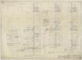 Technical Drawing: High School Building Monahans, Texas: Academic Wing Sections