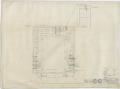 Thumbnail image of item number 1 in: 'High School Building Monahans, Texas: First Floor Plan'.