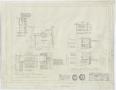 Technical Drawing: High School Building Monahans, Texas: Interior Details