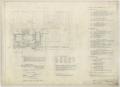Thumbnail image of item number 1 in: 'High School Building Monahans, Texas: Index and Plot Plan'.