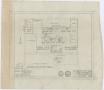 Technical Drawing: Winters School Cafeteria, Winters, Texas: Kitchen Equipment Plan