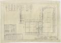 Technical Drawing: Shop Building, Haskell, Texas: Floor Plan