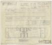 Technical Drawing: Winters School Field House, Winters, Texas: Floor Plan, Elevations, a…