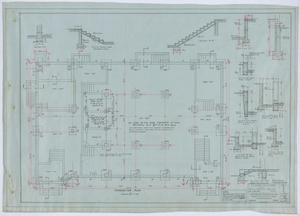 Primary view of object titled 'Holy Trinity Parish School Building, Dallas, Texas: Foundation Plan'.