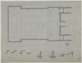 Thumbnail image of item number 2 in: 'First Baptist Church, Albany, Texas: Foundation Plan'.