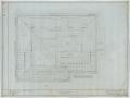 Primary view of First Christian Church, Lufkin, Texas: Roof Plan