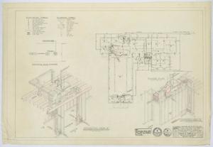 Primary view of object titled 'Methodist Church Building, Loraine, Texas: Mechanical Floor Plan'.