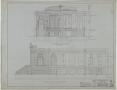 Technical Drawing: First Baptist Church, Albany, Texas: Elevations