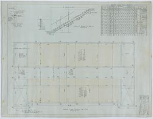 Primary view of object titled 'Holy Trinity Parish School Building, Dallas, Texas: Second Floor Framing Plan'.