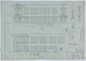 Primary view of object titled 'Holy Trinity Parish School Building, Dallas, Texas: Elevations'.