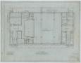 Technical Drawing: Holy Trinity Parish School Building, Dallas, Texas: Ground Floor Plan