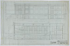 Primary view of object titled 'First Methodist Church, Ballinger, Texas: Section and Elevation]'.