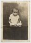 Photograph: [Portrait of Infant on Table]