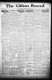 Newspaper: The Clifton Record (Clifton, Tex.), Vol. 38, No. 4, Ed. 1 Friday, Mar…