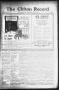 Newspaper: The Clifton Record (Clifton, Tex.), Vol. 25, No. 35, Ed. 1 Friday, No…