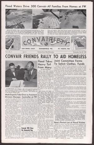 Primary view of object titled 'Convairiety, Volume 2, Number 11, Wednesday, May 25, 1949'.