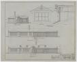 Primary view of High School Building, McCamey, Texas: Elevations