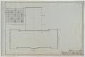 Technical Drawing: High School Building, McCamey, Texas: Roof Plan