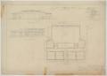 Technical Drawing: School Building, Nolan County, Texas: Floor Plan