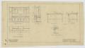 Technical Drawing: High School Building Addition, Merkel, Texas: Cabinet and Table Detai…