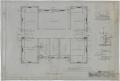 Technical Drawing: Elementary School Building Remodel, Merkel, Texas: Basement Floor Plan