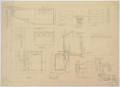 Technical Drawing: Mullin High School, Mullin, Texas: Outdoor Toilet and Septic Tank Pla…