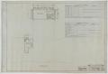 Technical Drawing: High School Building, McCamey, Texas: Basement Plan