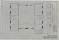 Technical Drawing: Elementary School Building Remodel, Merkel, Texas: Second Floor Plan