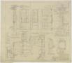 Technical Drawing: School Building, Lueders, Texas: Miscellaneous Details