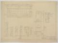 Technical Drawing: School Building Addition, Mentone, Texas: Miscellaneous Details