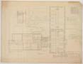 Technical Drawing: High School Building Alterations, Munday, Texas: Miscellaneous Details